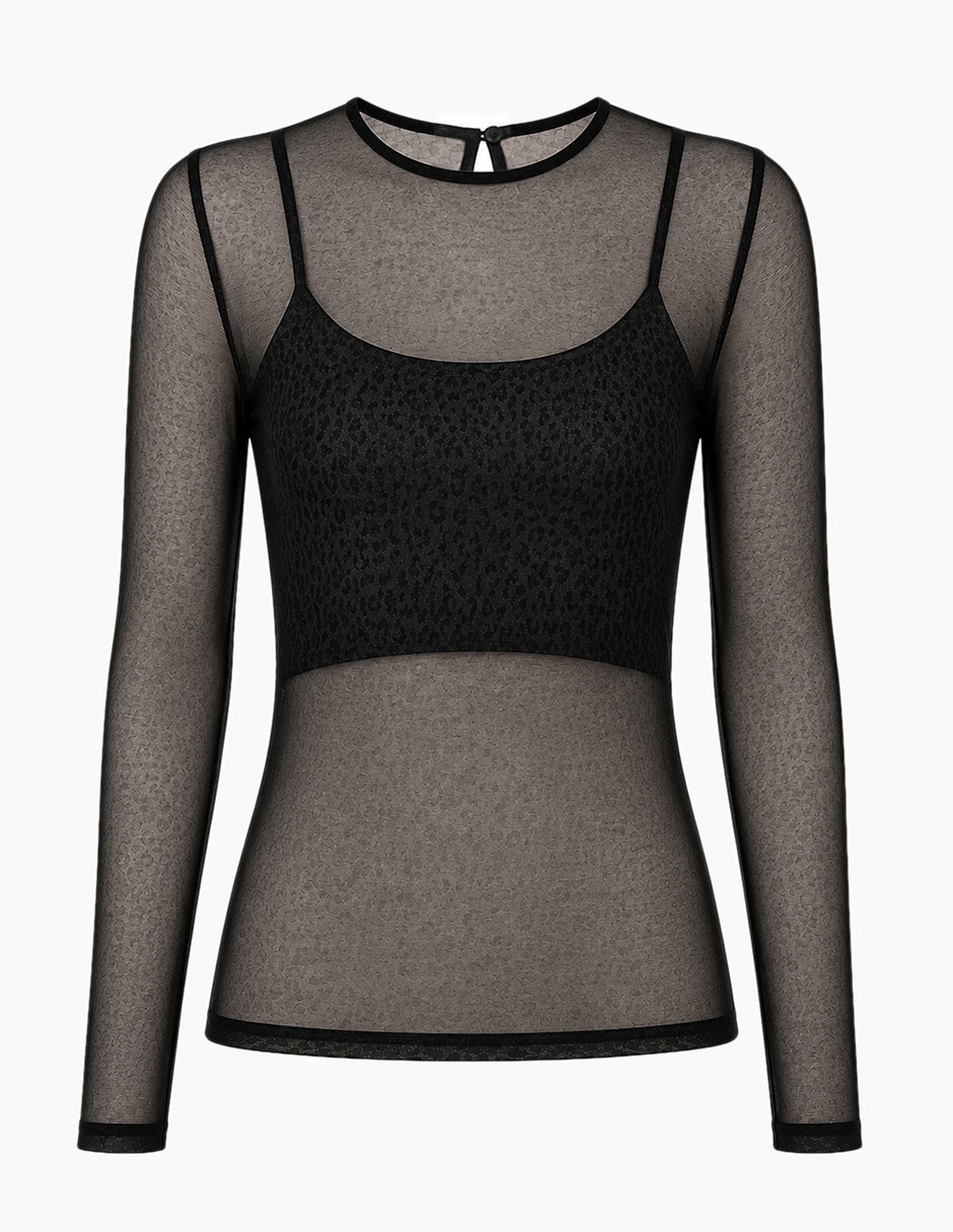 Blusa manga larga para mujer 3