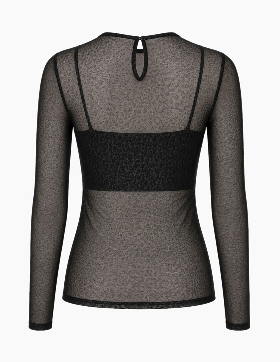 Blusa manga larga para mujer 6