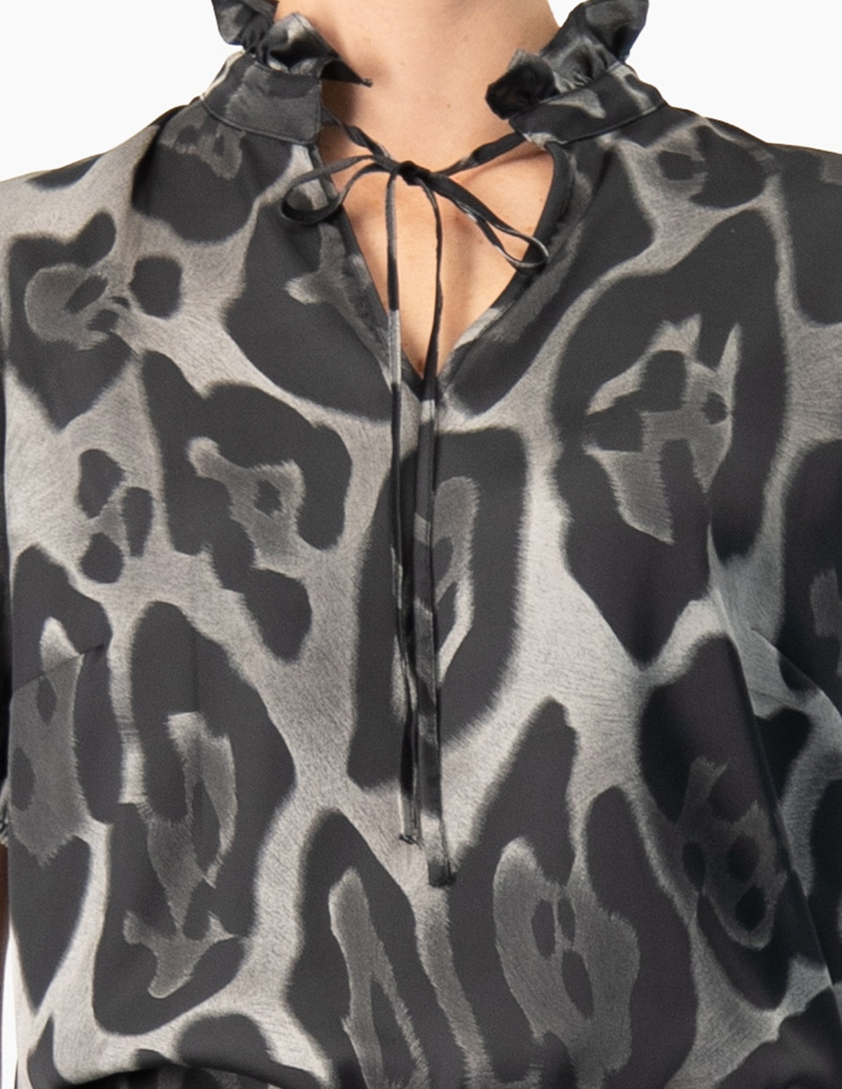 Blusa manga corta para mujer 2