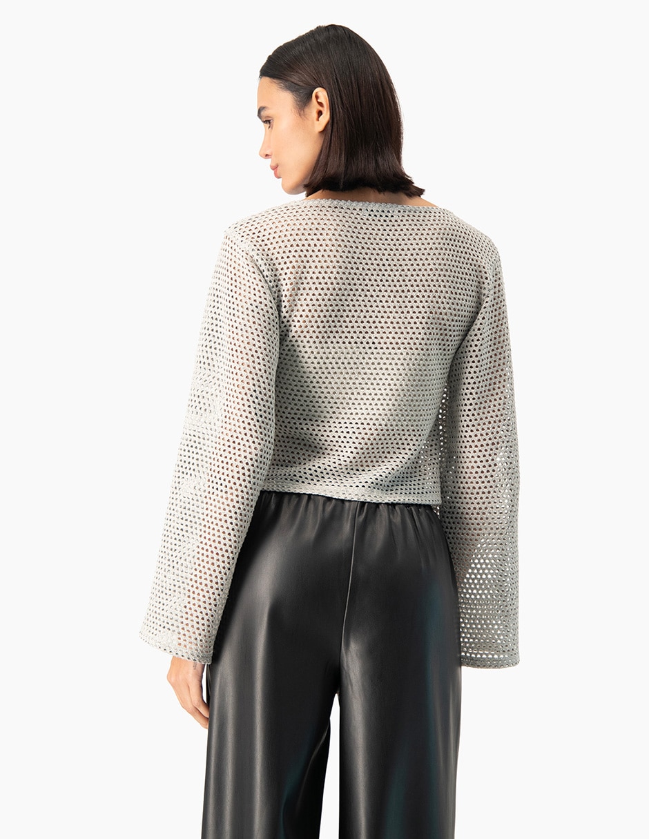 Blusa manga larga para mujer 7