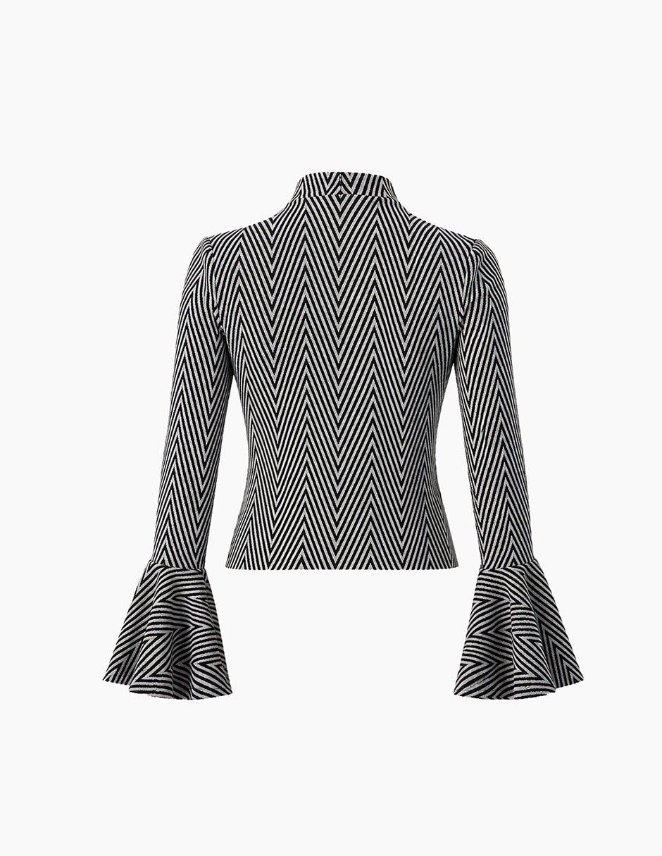 Blusa manga larga para mujer 6