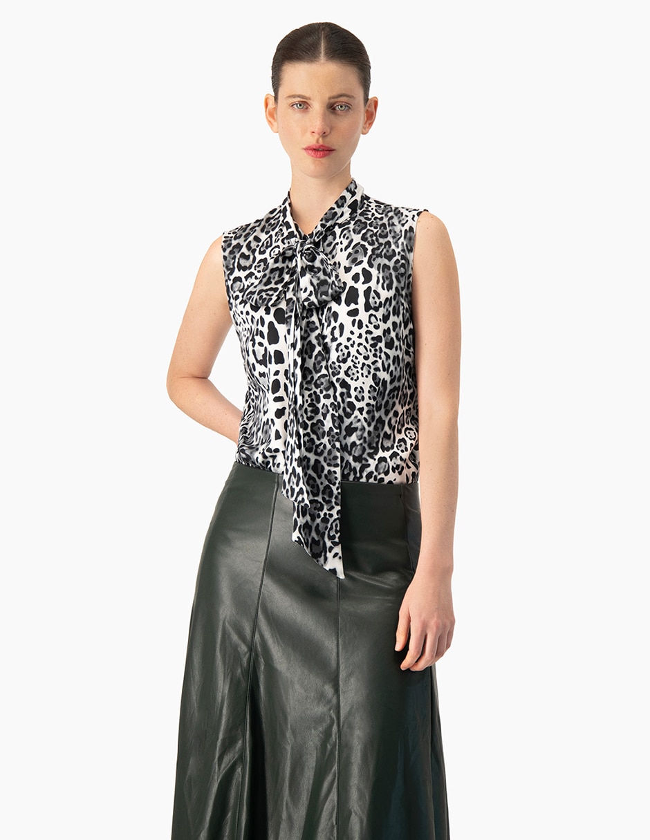 Blusa Adolfo Dominguez manga al codo para mujer
