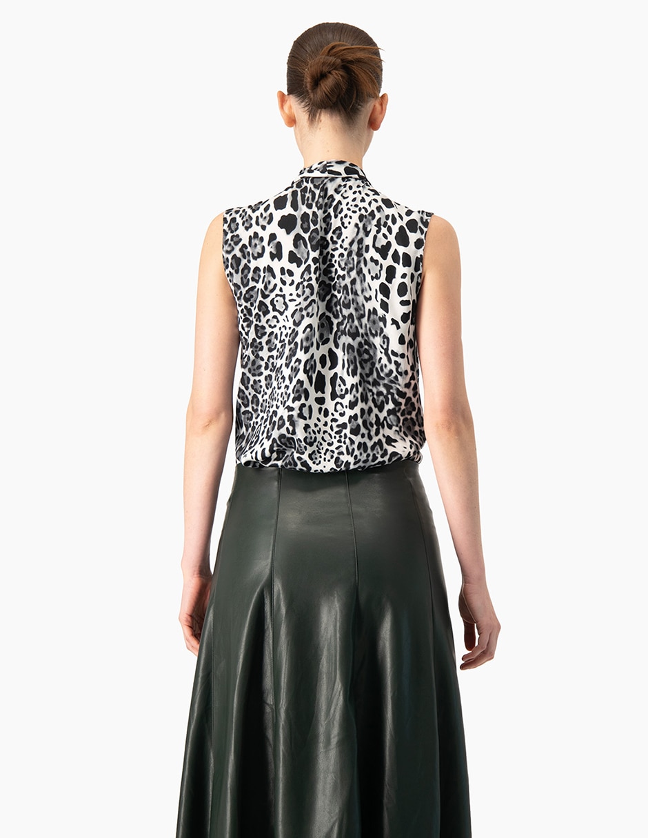 Blusa Adolfo Dominguez manga al codo para mujer 6
