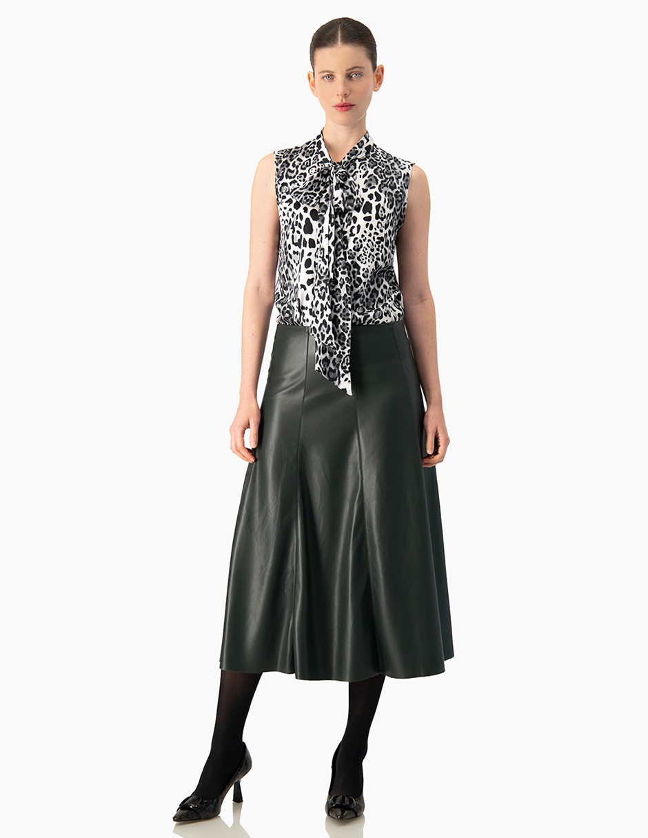 Blusa Adolfo Dominguez manga al codo para mujer 4