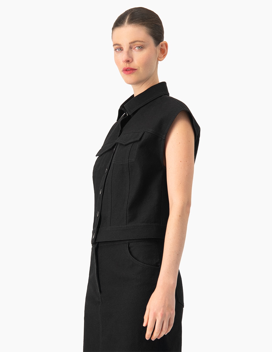 Chaleco de algodón para mujer 5