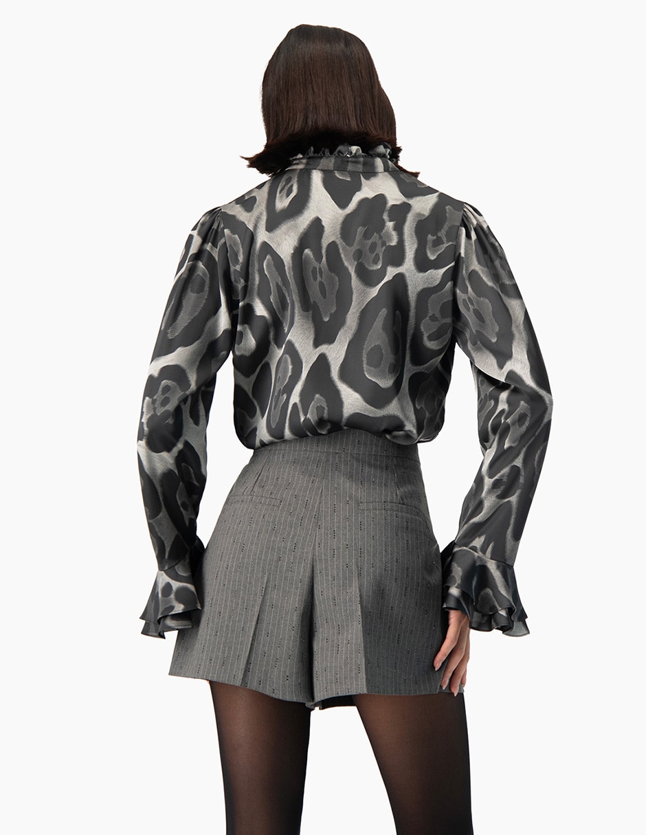 Blusa manga larga para mujer 6
