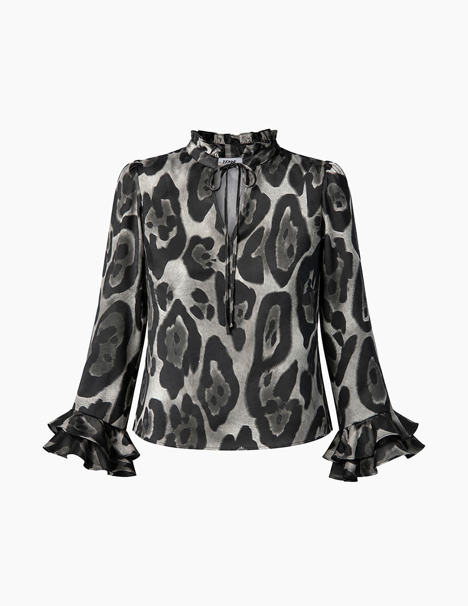Blusa manga larga para mujer 7
