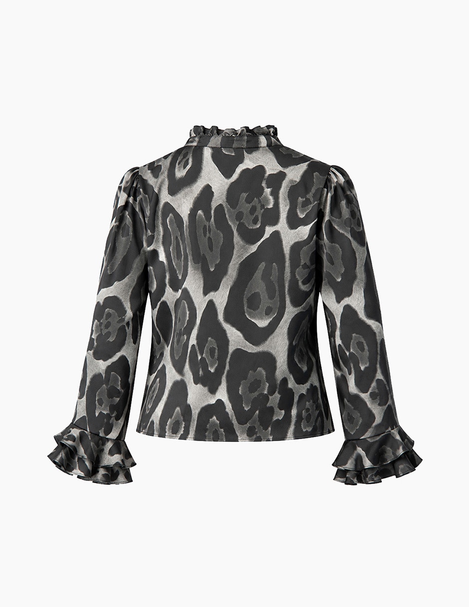Blusa manga larga para mujer 3