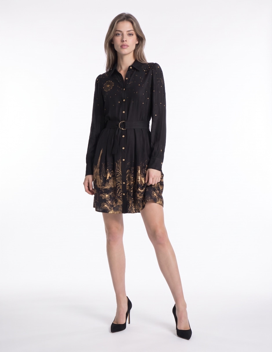 Vestido midi casual para mujer 3