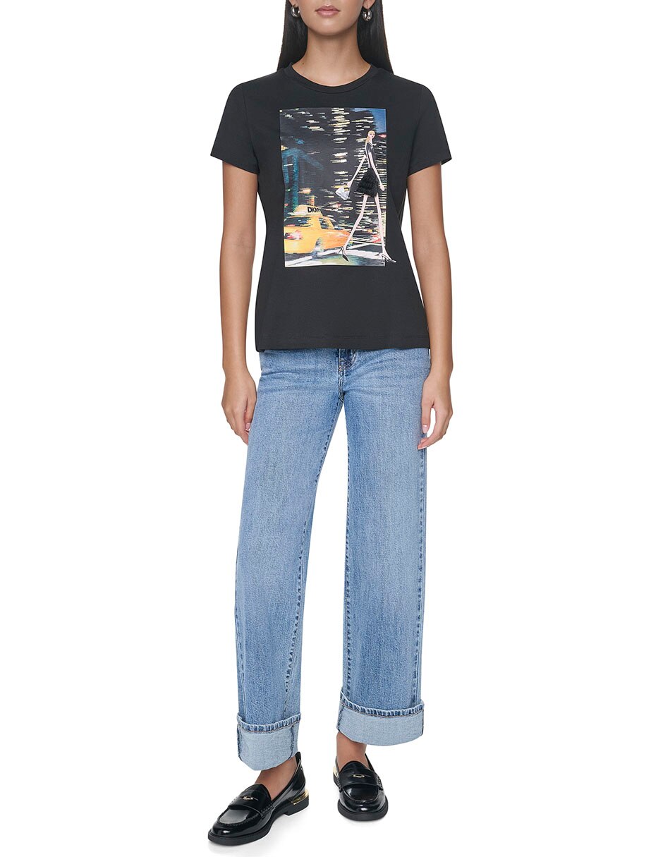 Pantalón regular regular para mujer 4