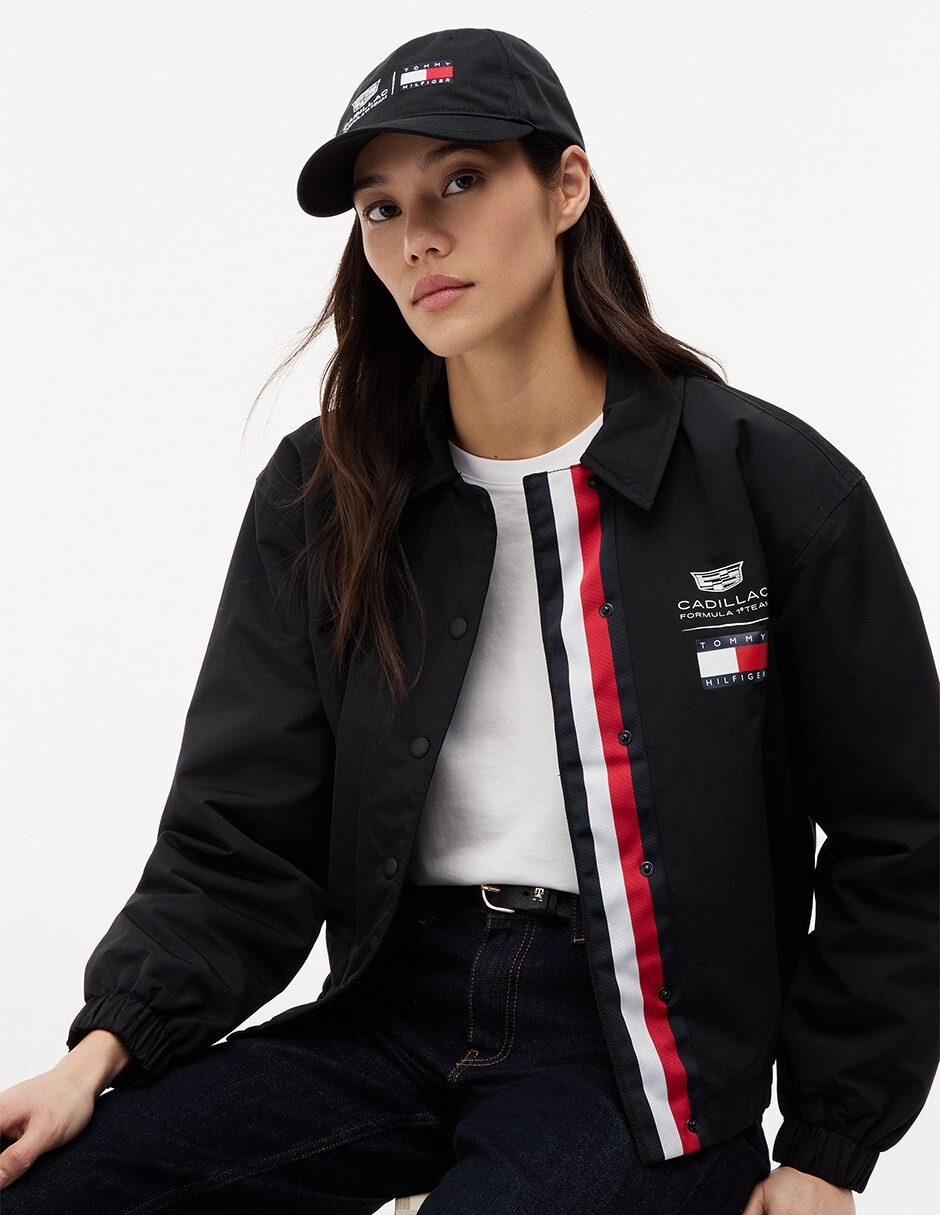 Gorra con visera curva casual cadillac fórmula a mujer 3