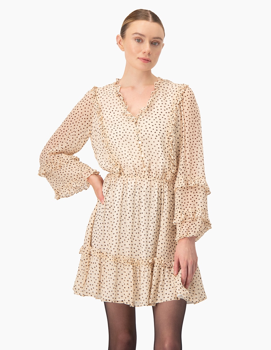 Vestido corto casual para mujer