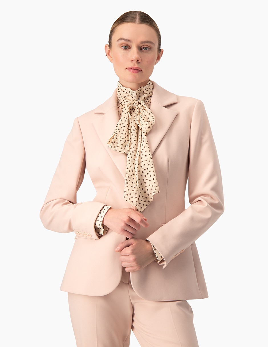 Saco sastreado casual para mujer 5