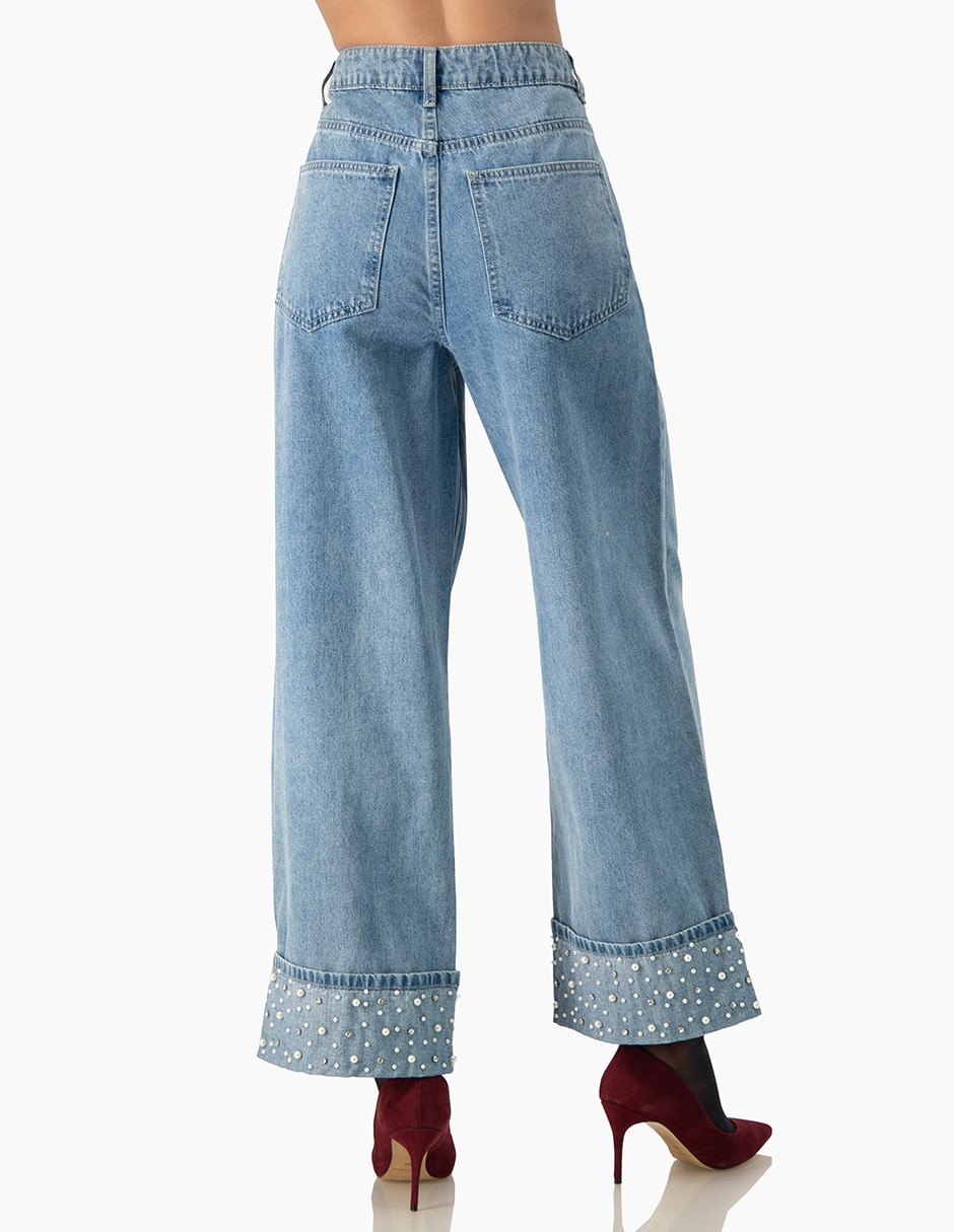 Jeans mom para mujer 6