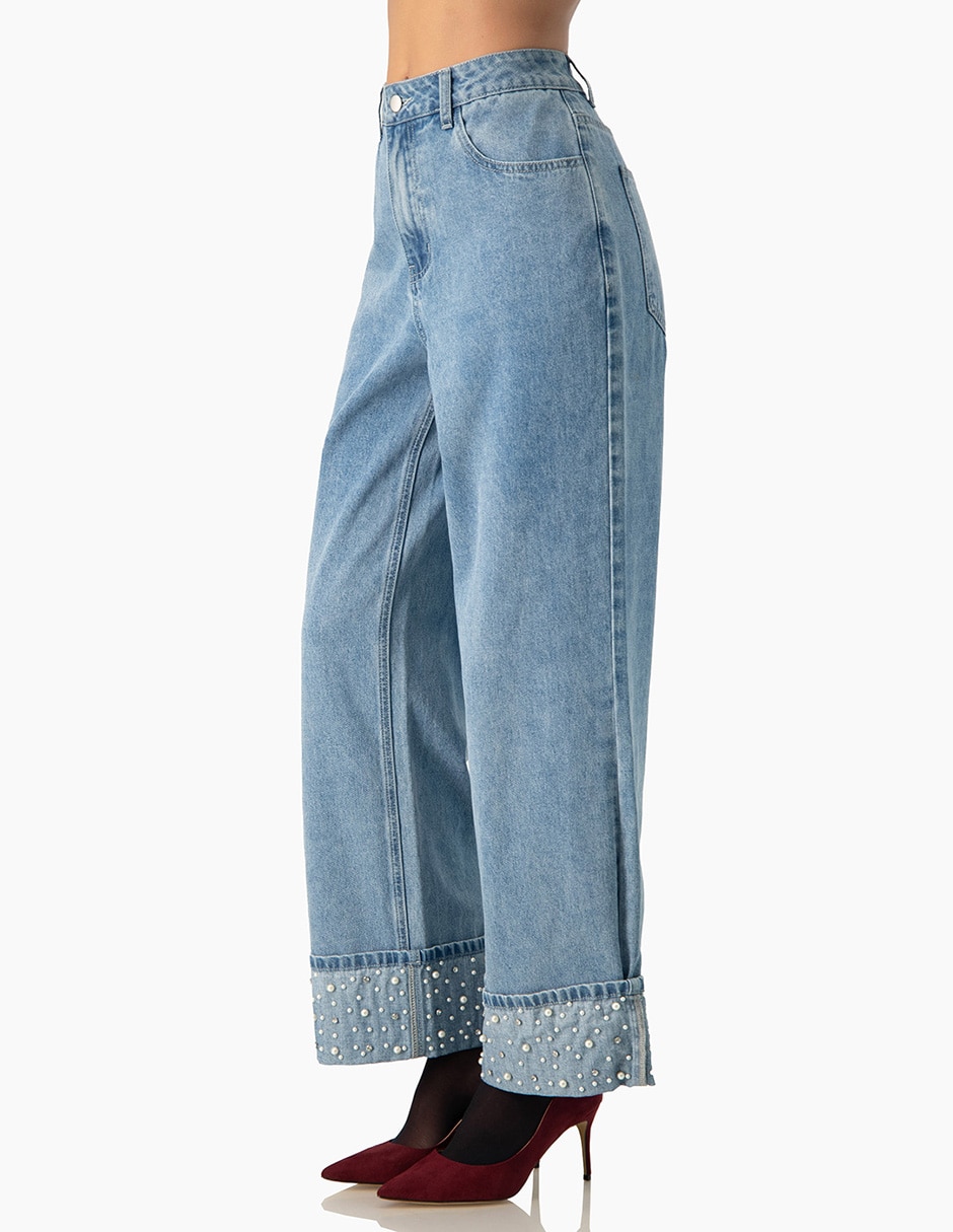 Jeans mom para mujer 5