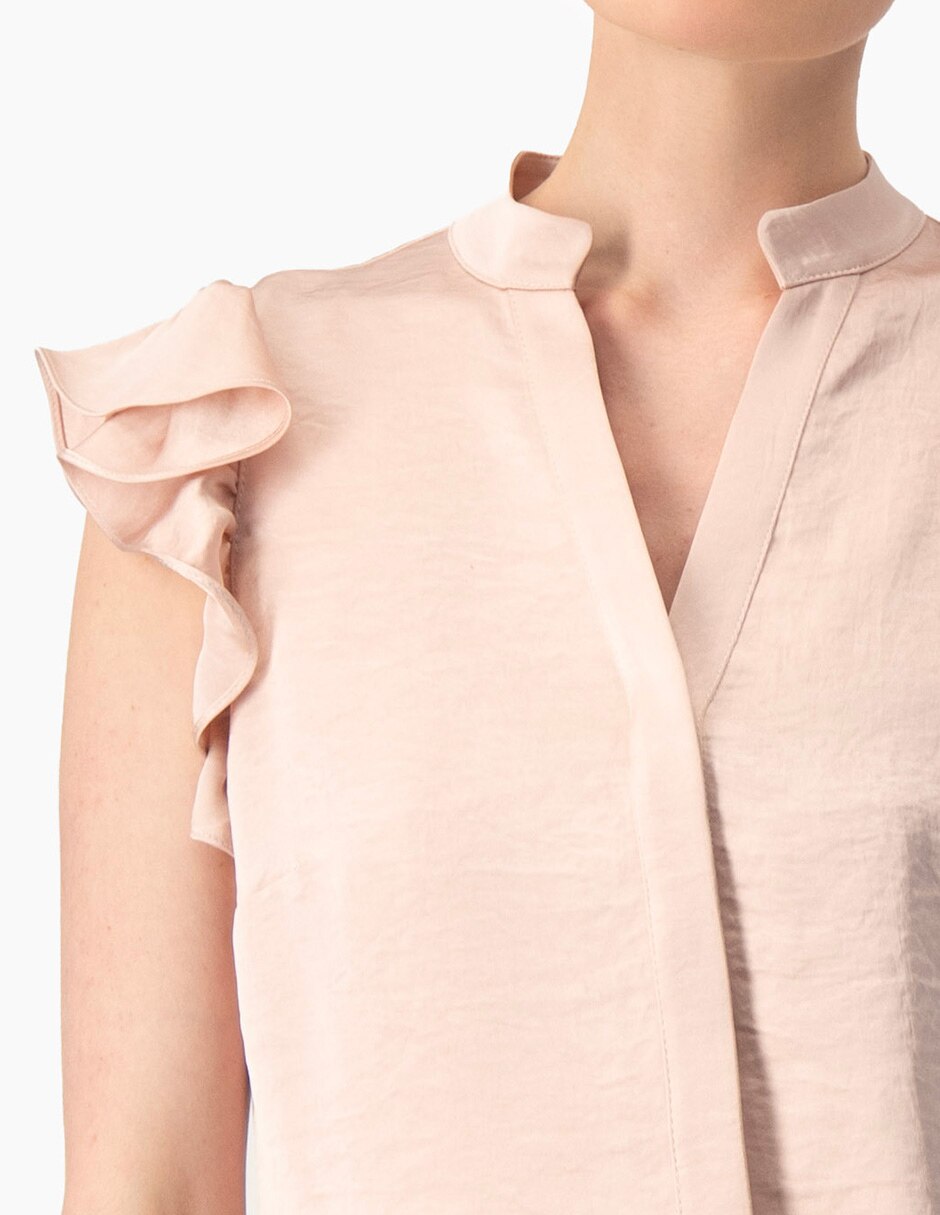 Blusa sin manga para mujer 5