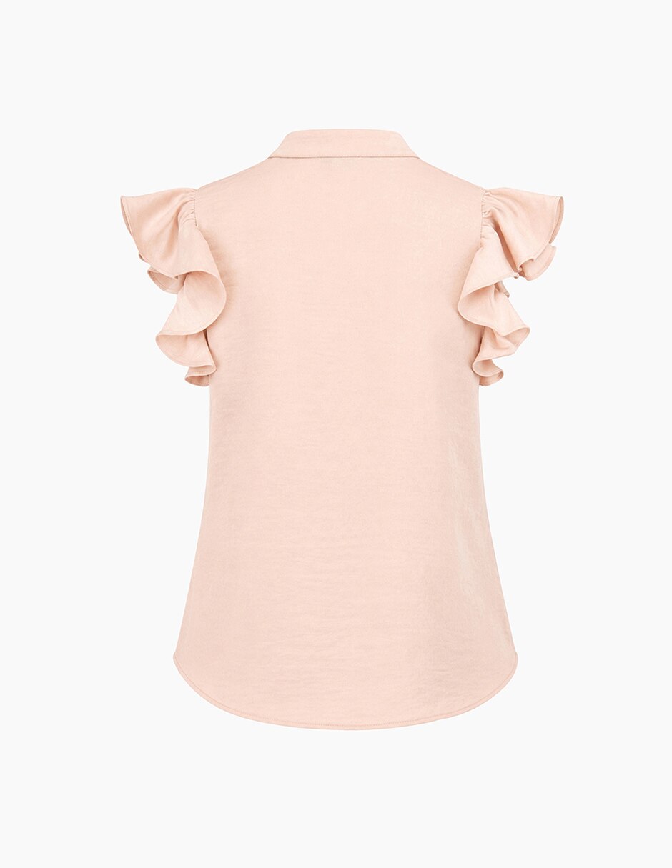 Blusa sin manga para mujer 7