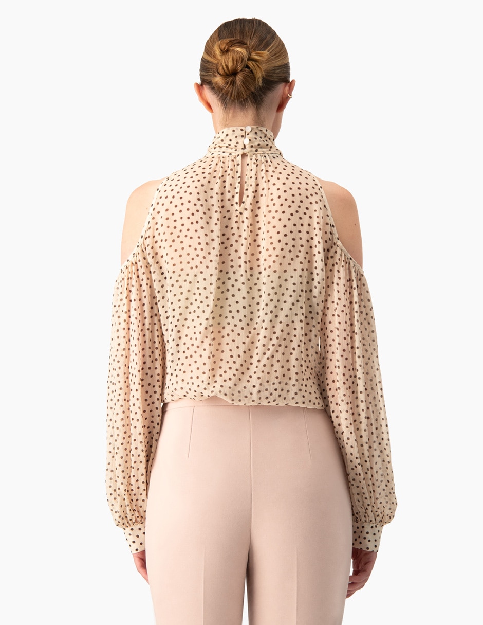 Blusa manga larga para mujer 6