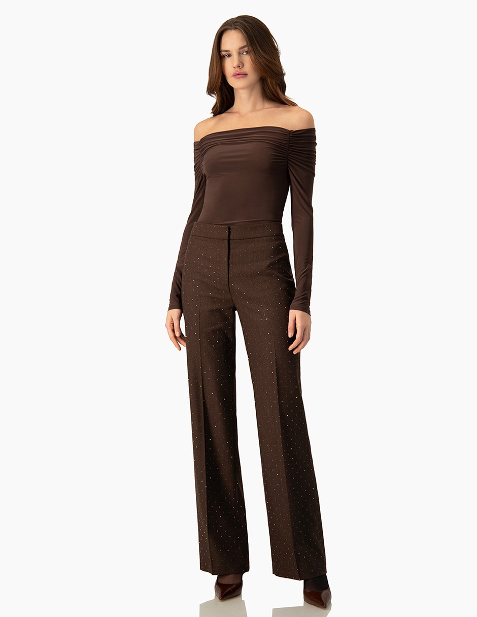 Body cuello redondo para mujer 4