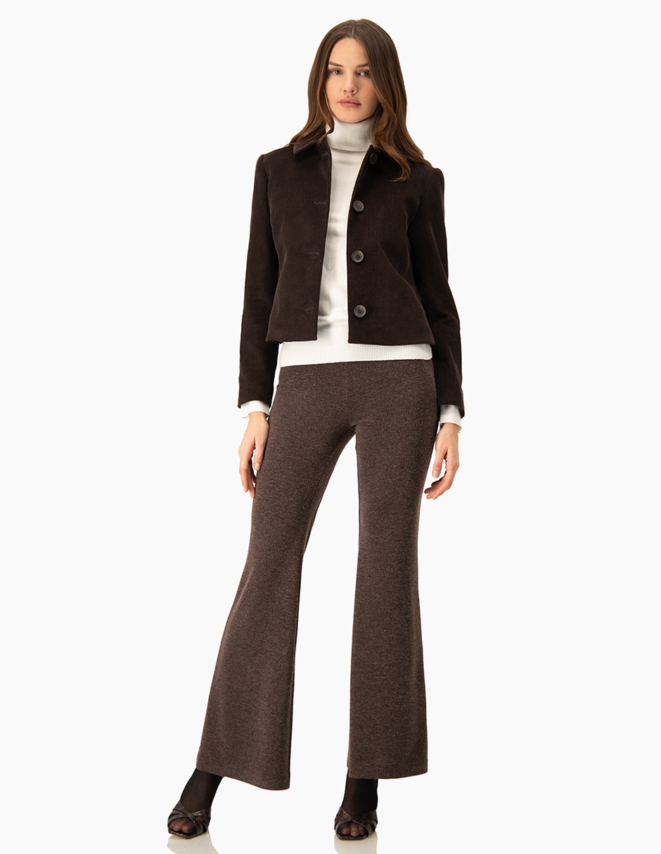 Pantalón acampanado para mujer 6