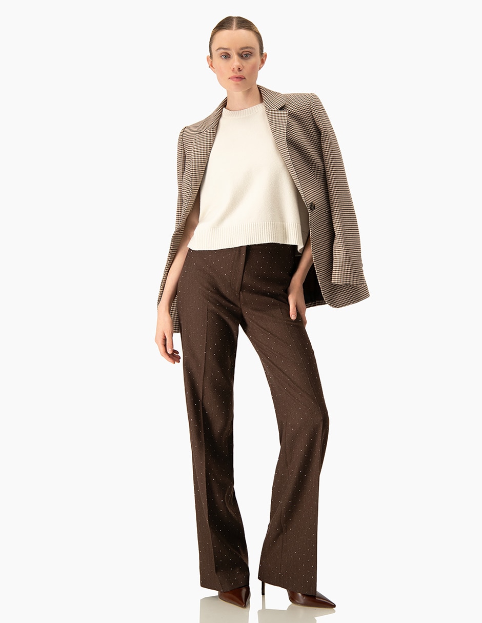 Pantalón acampanado para mujer 8