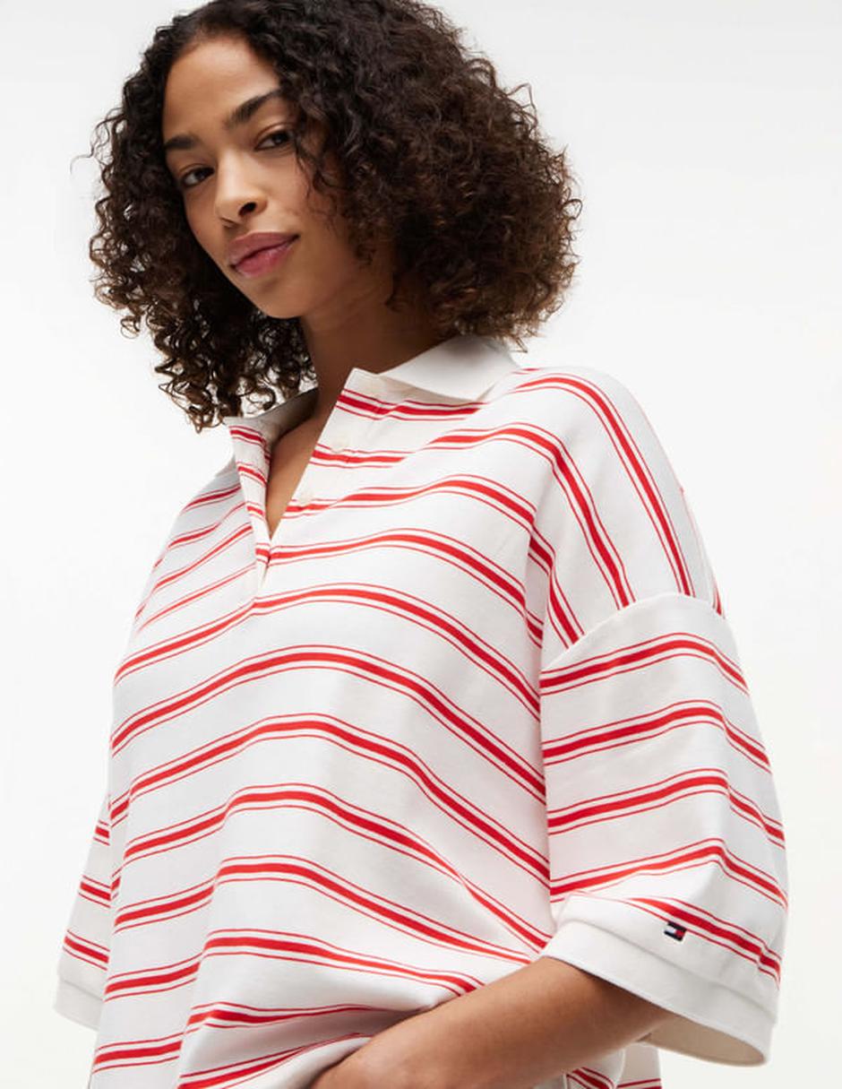 Playera tipo polo para mujer 5