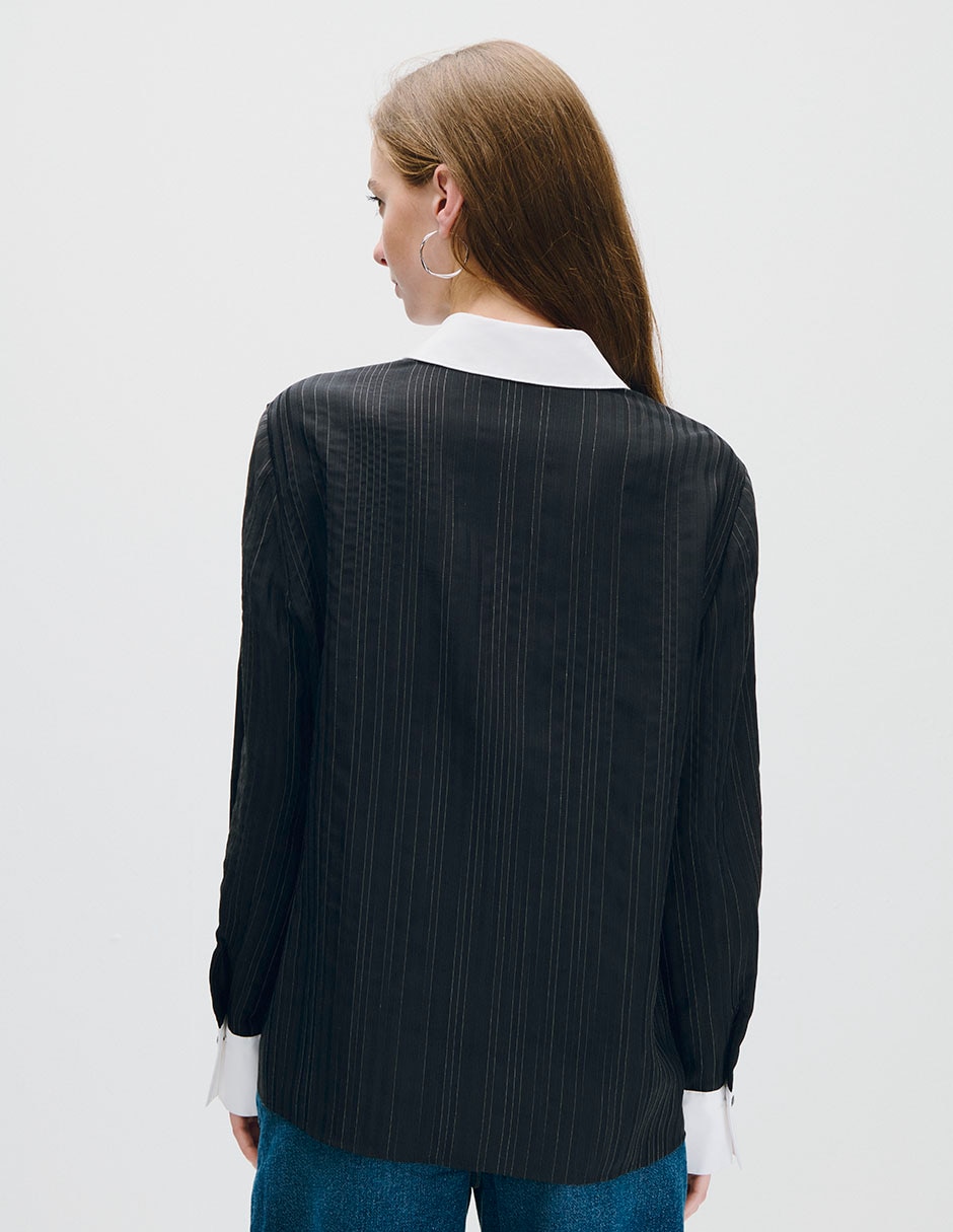 Blusa manga larga para mujer 3