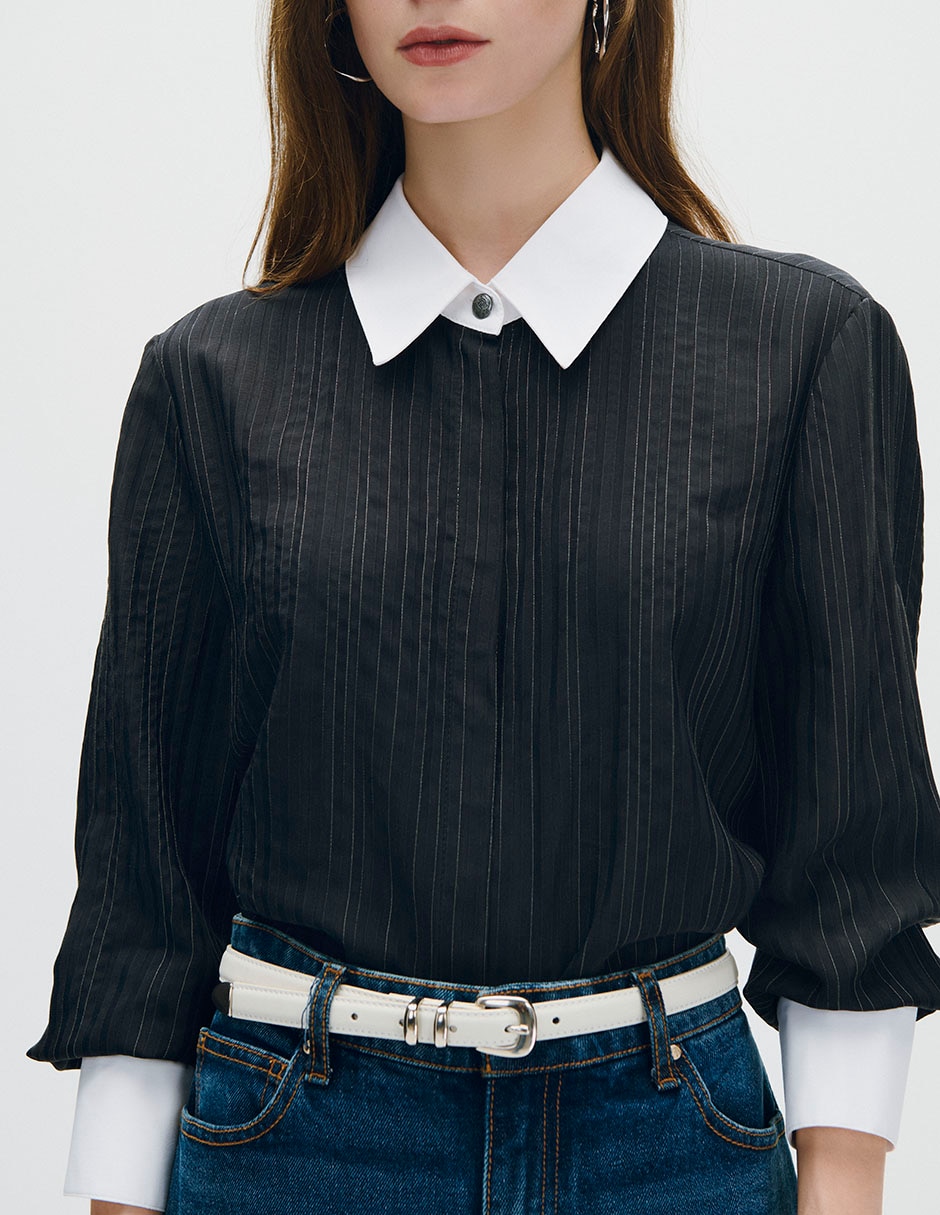 Blusa manga larga para mujer 2