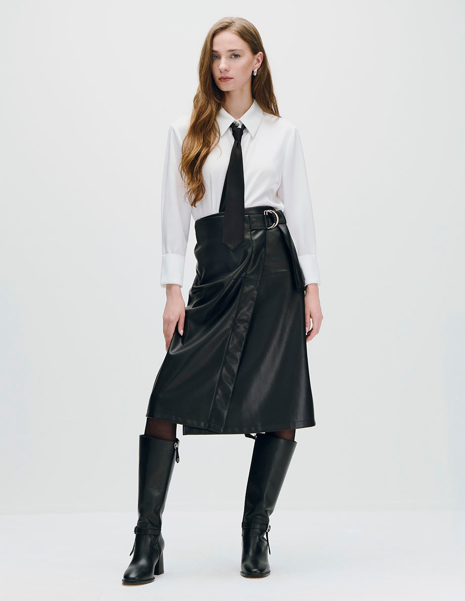 Blusa manga larga para mujer 4