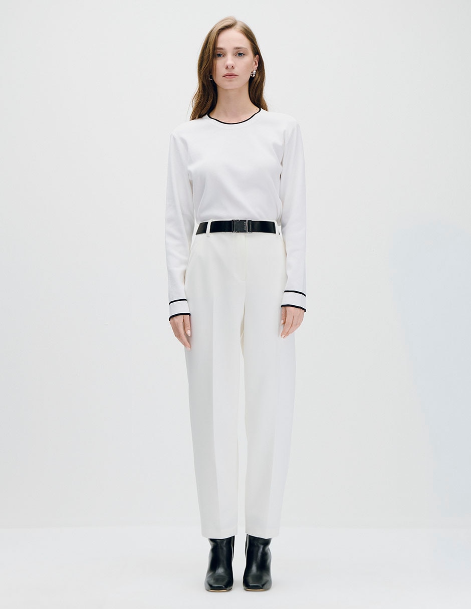Pantalón recto para mujer 4