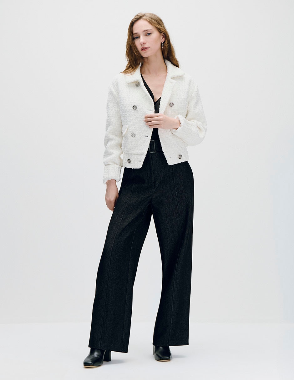 Pantalón wide leg para mujer 4