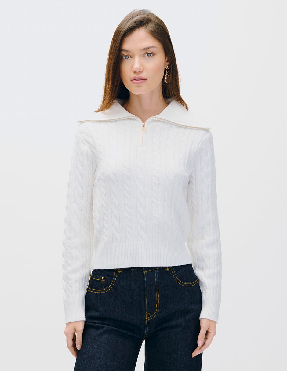 Suéter cuello alto para mujer Suéter cuello alto para mujer