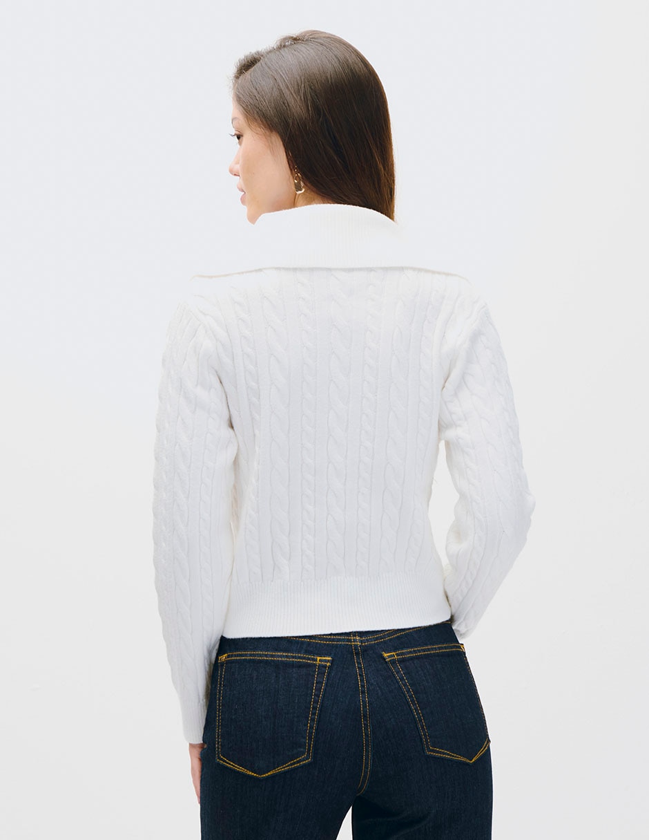 Suéter cuello alto para mujer 3