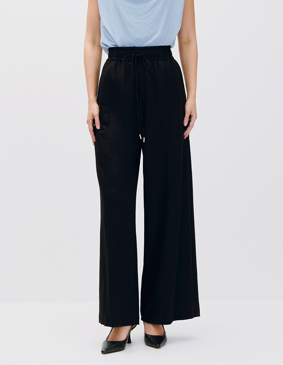 Pantalón relaxed Esencial Moda Wide leg para mujer Pantalón relaxed Esencial Moda Wide leg para mujer
