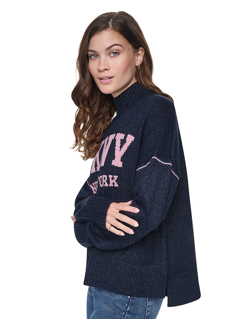 Suéter cuello alto para mujer 2