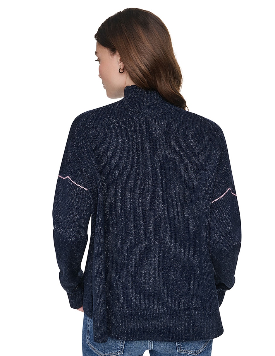 Suéter cuello alto para mujer 3