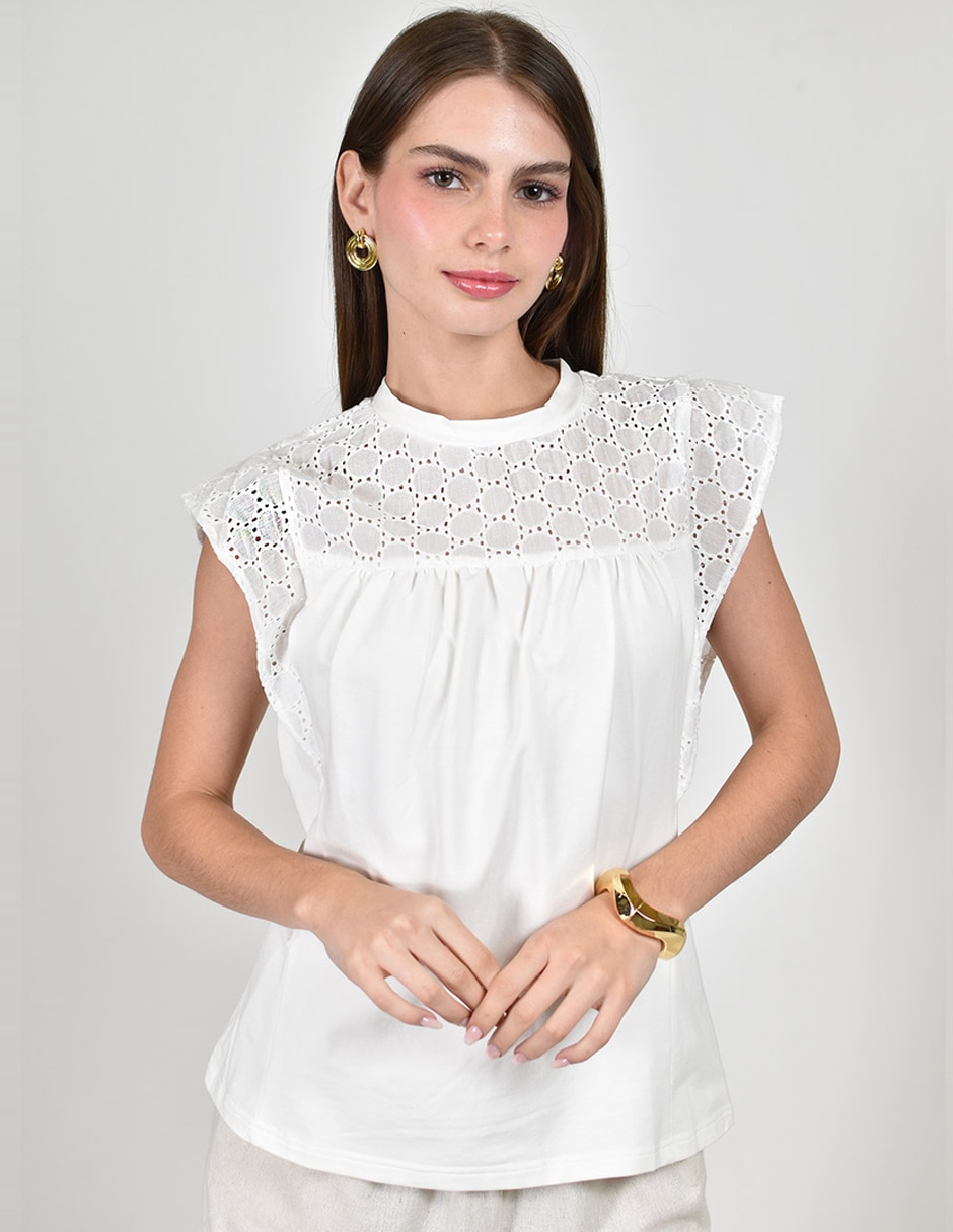 Blusa manga corta para mujer Blusa manga corta para mujer