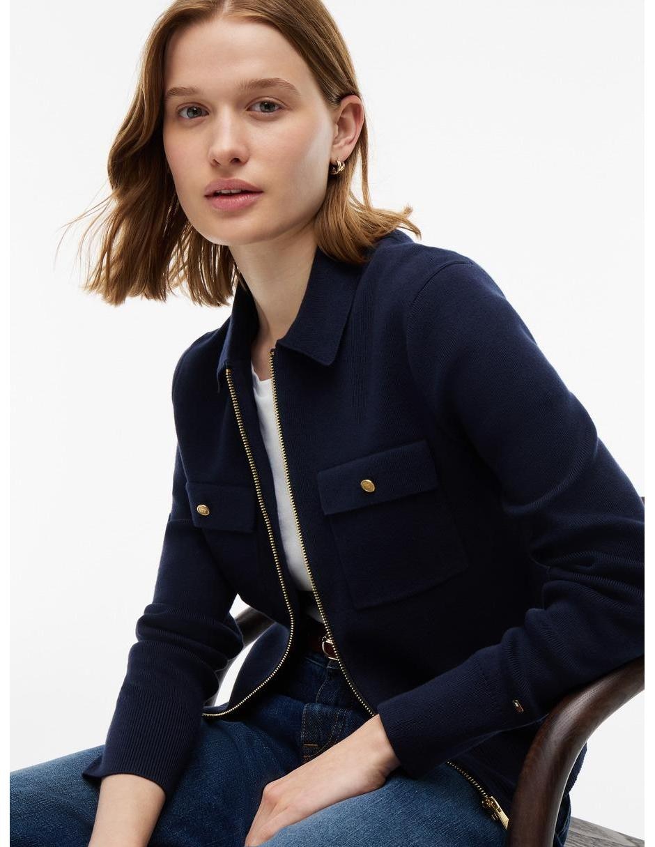 Suéter cuello redondo para mujer 4