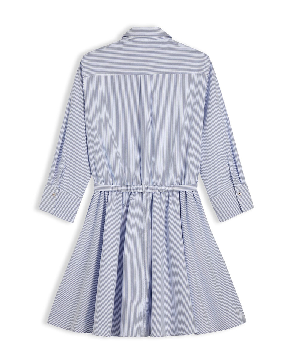 Vestido arriba rodilla casual para mujer 2