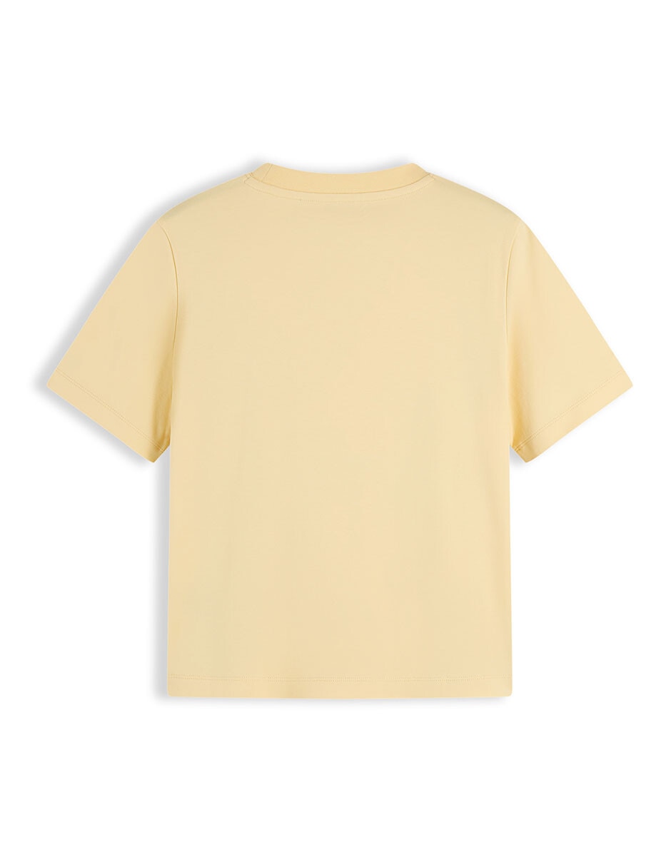Playera manga corta cuello redondo mujer 2