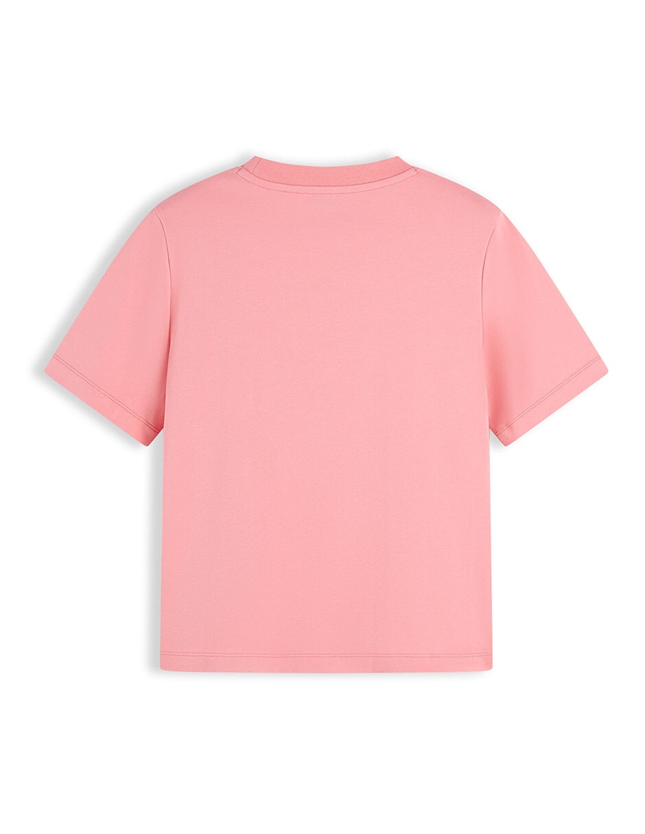 Playera manga corta cuello redondo mujer 3