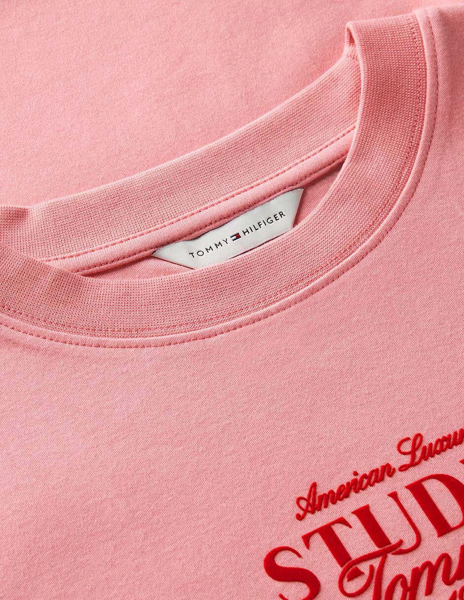 Playera manga corta cuello redondo mujer 2