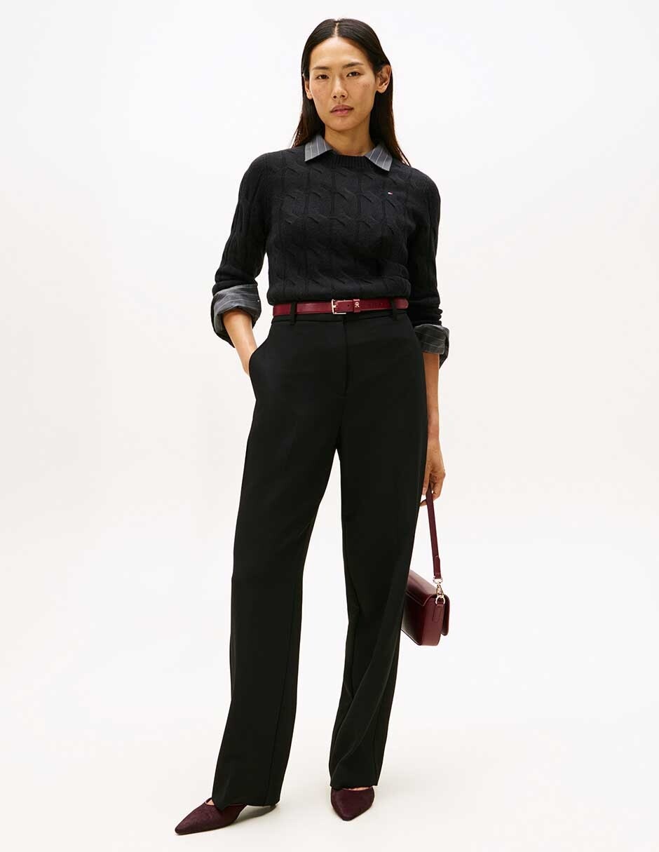 Suéter Tommy cuello redondo para mujer 3