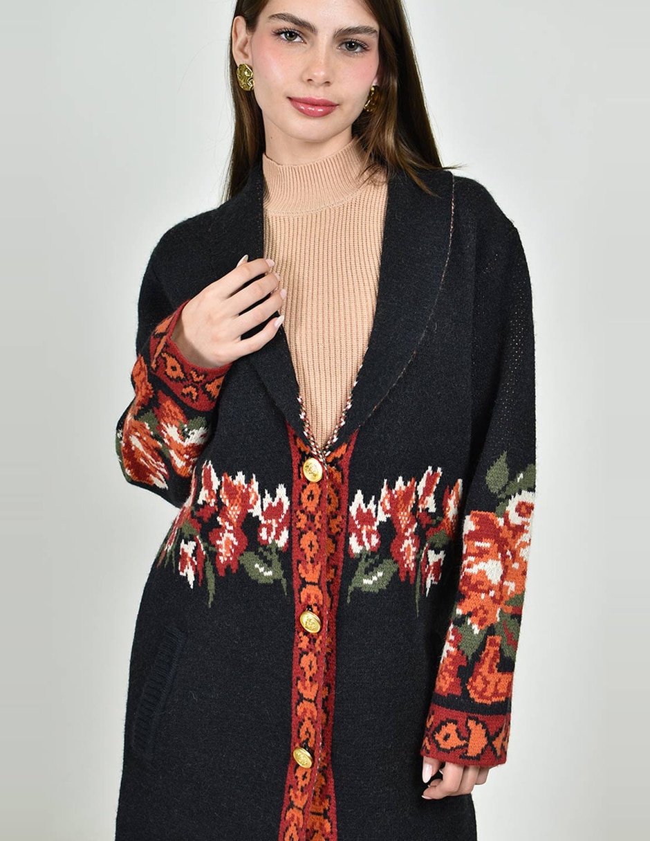 Suéter cuello abierto para mujer 4