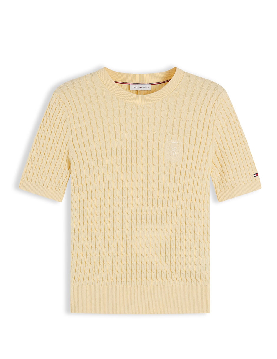 Suéter cuello redondo para mujer