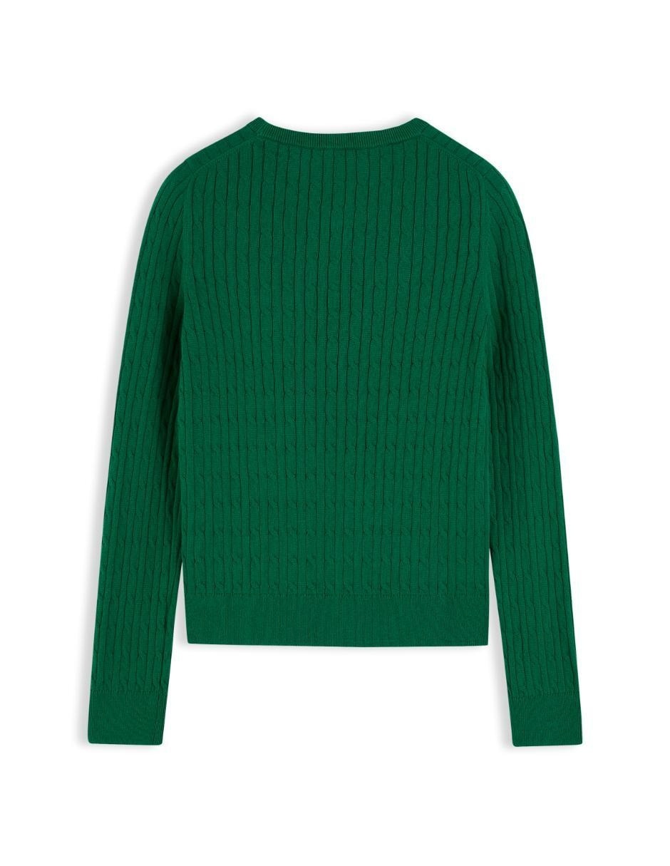 Suéter cuello redondo para mujer 3