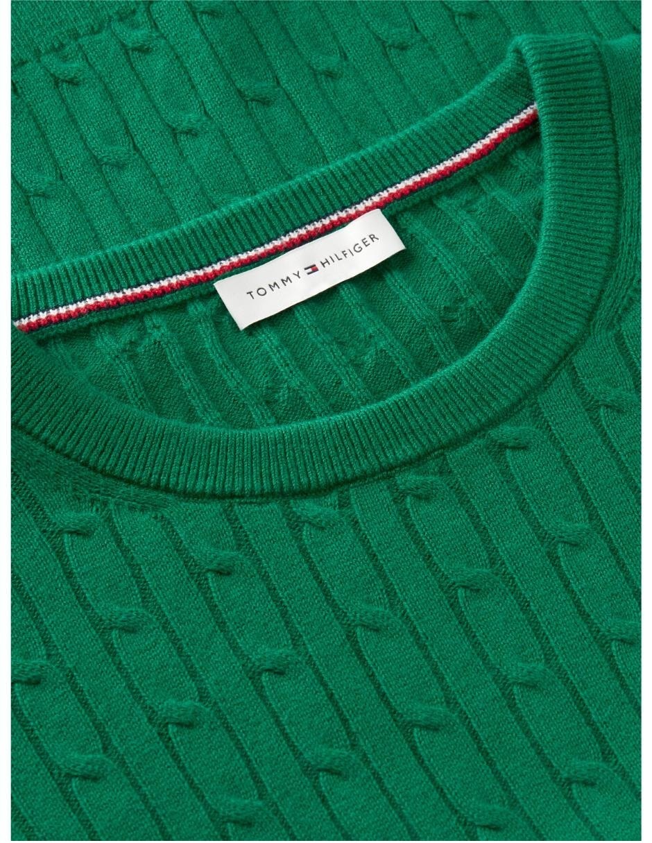 Suéter cuello redondo para mujer 4