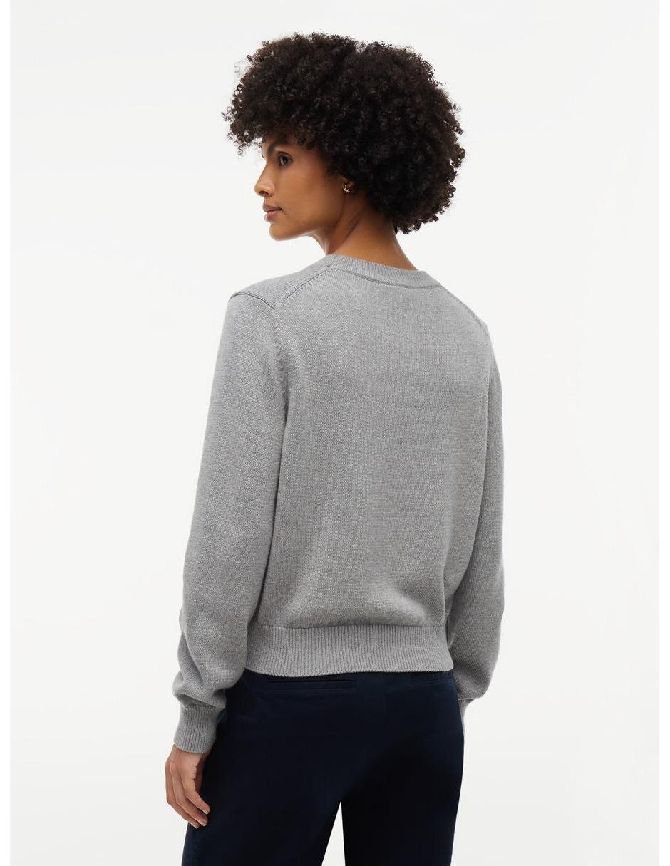 Suéter cuello redondo para mujer 2