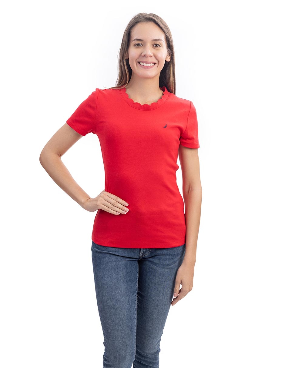 manga Corta cuello Redondo para mujer 1