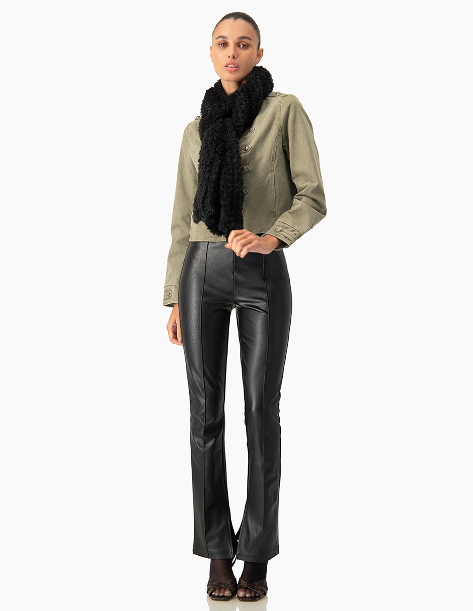 Chamarra casual de algodón para mujer 4